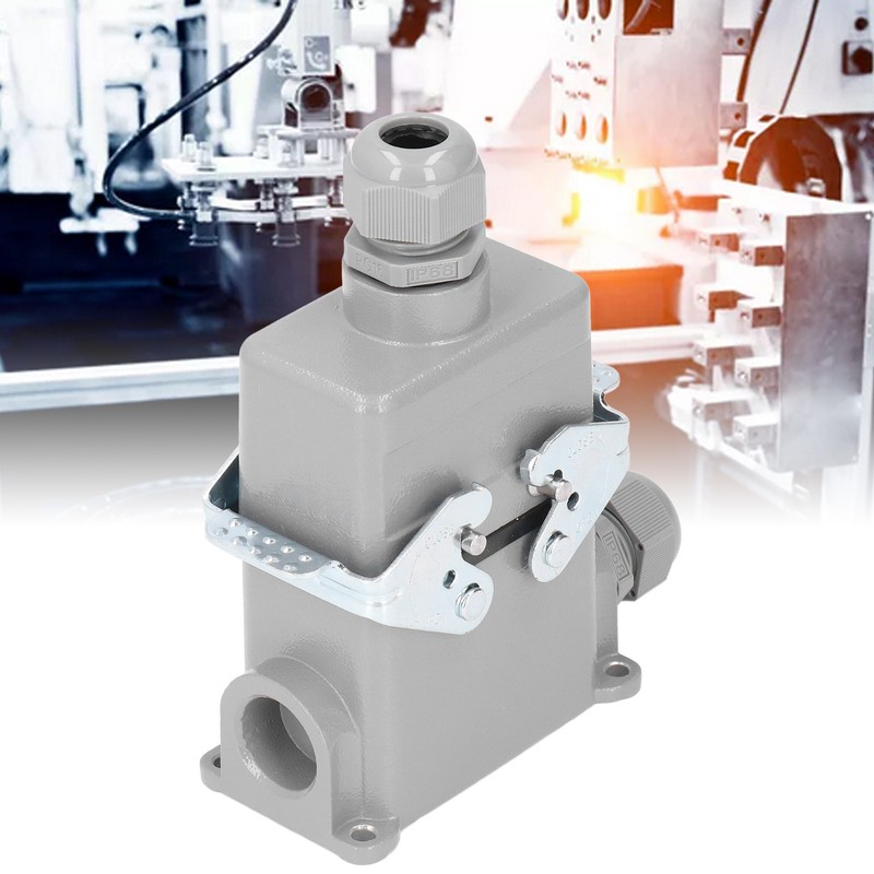 Heavy Duty Connector Rectangular Cast Aluminum Alloy Connector with Industrial