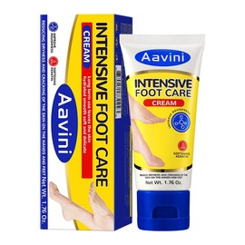 Aavini Intense Foot Cream - Repairs Cracked Skin, Antibacterial and Deodorizing, Removes and Softens Calluses, For All Skin Types, Moisturizing Foot Lotion - Specification: 1pcs
