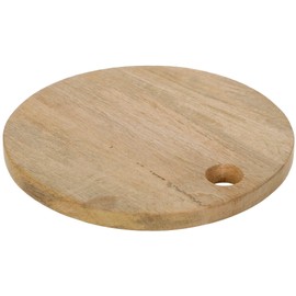 Azzure 12 in Mango Wood Cheese Board Brown