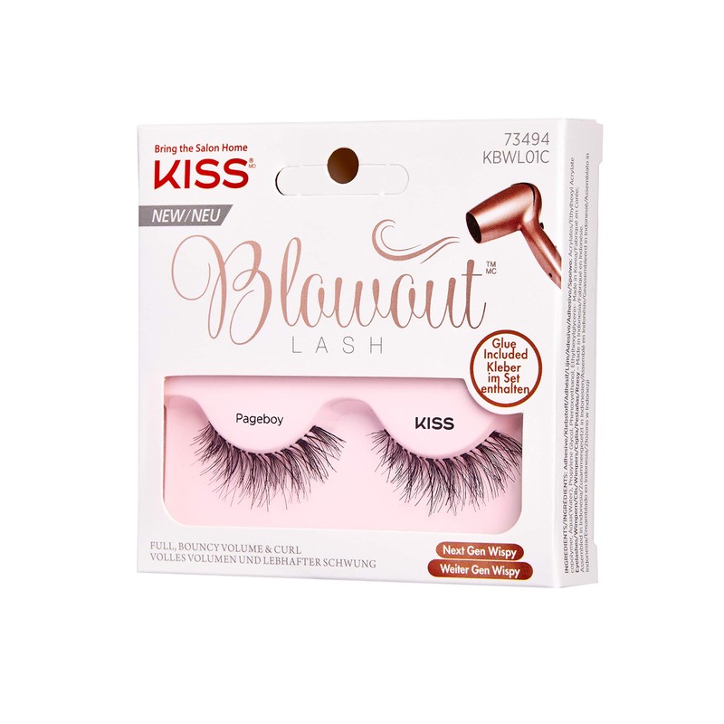 Kiss Schlag Out Lash - Pageboy, Pack of 2