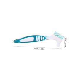 TOVINANNA Multi-function Brush Double-sided Soft Hard Bristles Remover Care Tool for Ages