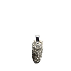Recycled Silverware jewelry pendant created from actual vintage silver-plate spoons and forks handcrafted necklace SWP9