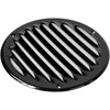 Vent Systems 5" Inch Scratch Resistant Black Soffit Vent Cover