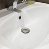Pop Up Sink Drain Stopper Assembly with Ball Lift Rod