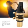 Alto Sax Mouthpiece Kit with Cap Ligature Metal Brass Saxophone