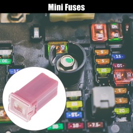 X AUTOHAUX 3pcs 32V 30 Amps Mini Block Fuse Car Box Shaped Fuse for Trucks Pickup Cars and SUVS