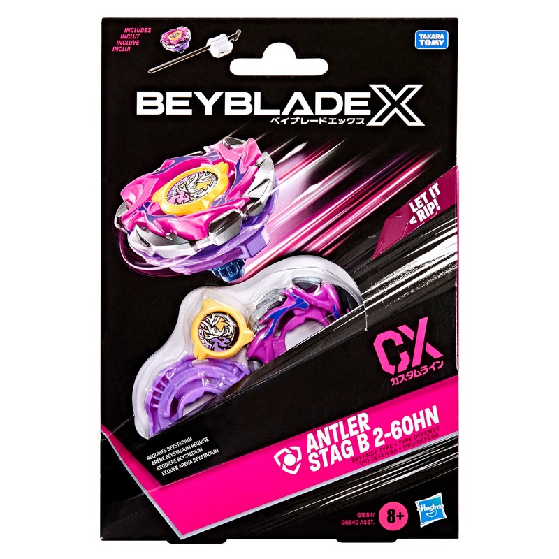 Hasbro Beyblade X, Set Starter Pack Antler Stag B 2-60HN