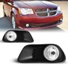 AUTOFREE Fog Lights for Dodge Grand Caravan 2011-2020 with Bulbs