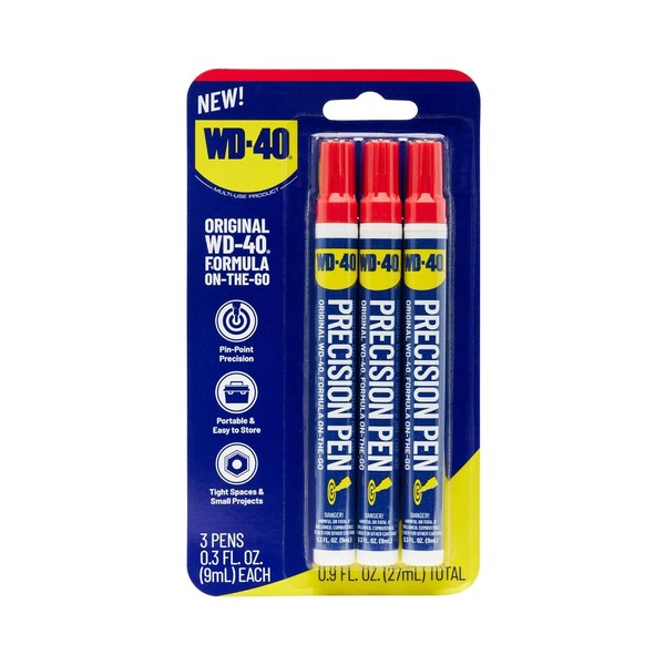 WD-40 Original Formula- Precision Pen On-The-Go, Lubrication with Pin-Point Precision,