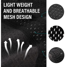 MELASA Do Rag Skull Cap Helmet Liner, Cooling Mesh Bandana Cap, Sweat Dew Rags Head Cover for Men Cycling Motorcycle Running