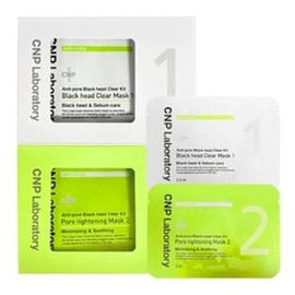 CNP차앤박 안티포어 블랙헤드 퍼펙트 클리어 코팩 키트 2종 세트 CNP Chae & Park Anti-Pore Blackhead Perfect Clear Co-Pack Kit Set (2 types)