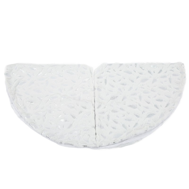 Christmas Tree Skirt Multi Purpose Elegant Appearance Soft Comfortable Xmas