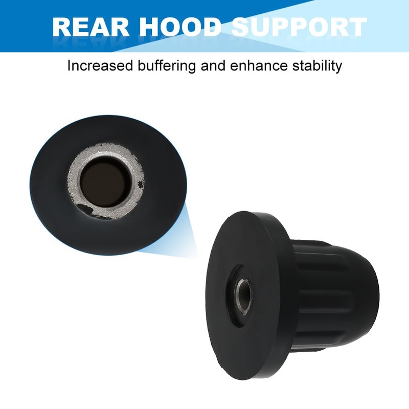 JDMON Rear Hood Support Compatible with Peterbilt 587 Replacement for