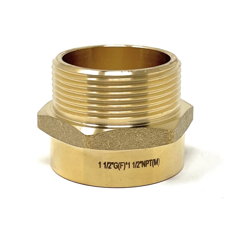 G Thread (British BSPP) Female to NPT Thread Male Pipe