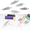 10pcs Stainless Steel Hook Needle Threader,Embroidery Cross Stitch Needle Threading