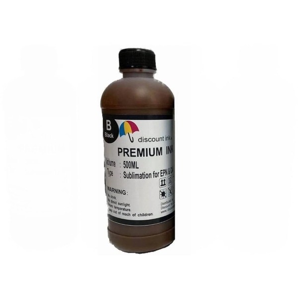 500ml Black Sublimation Refill Ink Compatible ALL Epson Cartridges 7720
