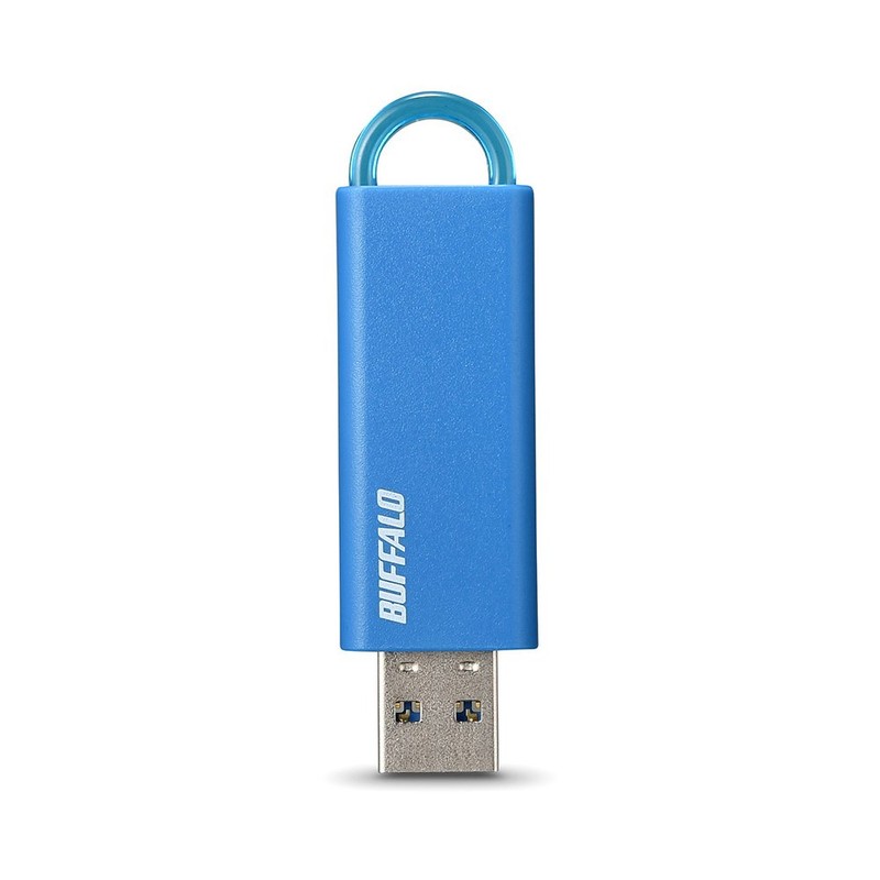 BUFFALO KNOCK SLIDE USB 3.1 (Gen1) USB Memory 16GB Blue