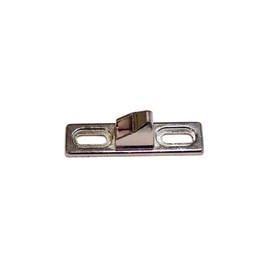 Barton Kramer 2-3/4 in. x 3/4 in. Chrome-Plated Patio Door Keeper 488