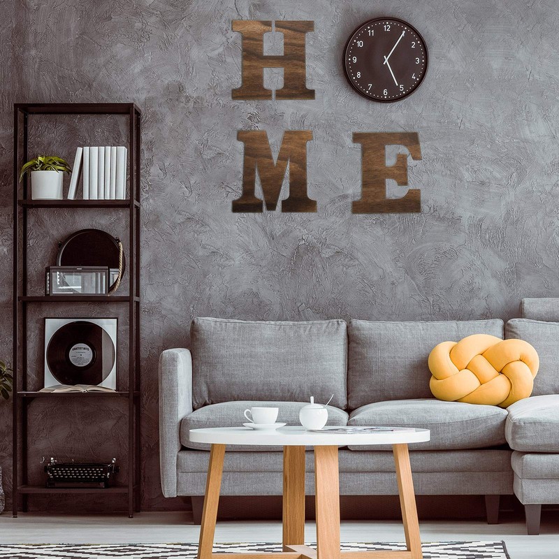 Jetec 4pc 12 Inch Farmhouse Wall Decor Home Sign Wall