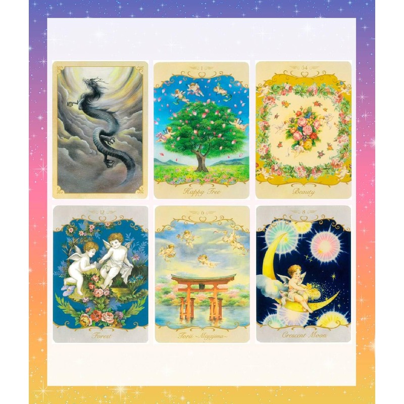 Oracle Card with Japanese Instruction Manual (English Language Not Guaranteed)