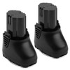 Shentec 2-Pack 10.8V 3000mAh Battery Compatible with Dremel 855-02 855-01,