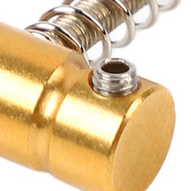 Electric Guitar Saddles Brass Compensated Guitar Bridge Saddle Replacement for Electric Guitar GT Series 3 Pieces