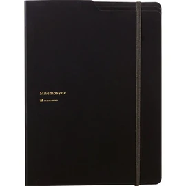 Maruman Mnemosyne Notepad and Holder, blk