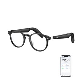 GetD AI Glasses for Men & Women, Smart Glasses Powered by ChatGPT, AI Real-time Translation with 147 Languages, 11H Music Play, Bluetooth Glasses with Anti-Blue Light Lens for Travel, Daily Use