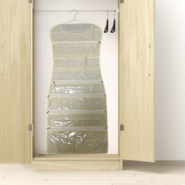 Perfeclan Hängender Schmuck-Organizer, Ohrring-Halter, Halsketten-Körper-Schmuck-Halsketten-Halter, Halsketten-Aufhänger für Zuhause, Tür, Schlafzimmer, Style C