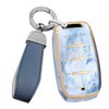 ontto Classy Key Fob Cover with Keychain Fit for Dodge
