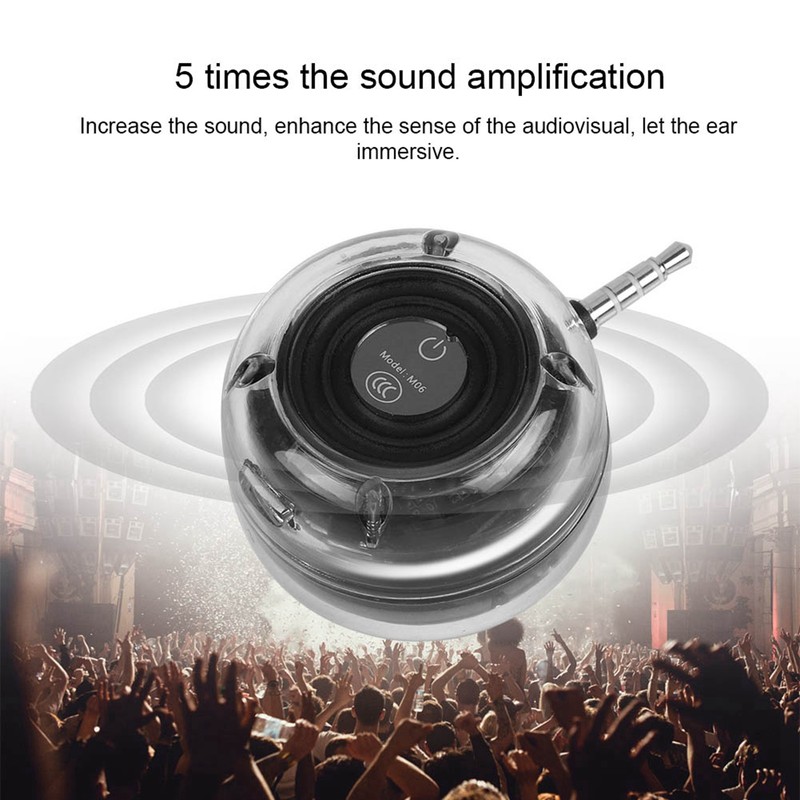 Mini 3.5mm Plug MICRO USB Smart Speaker HiFi Stereo Bass