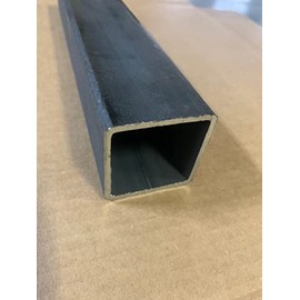 1/8" x 2" x 2" Steel Tubing x 6" Long, 1/8" Wall, Square Tube