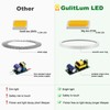 GulitLum LED Grow Light Bulb for Indoor Plants,18W Full Spectrum
