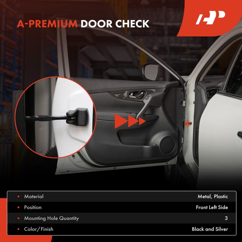 A-Premium Front Left Driver Side Door Check Compatible with Honda