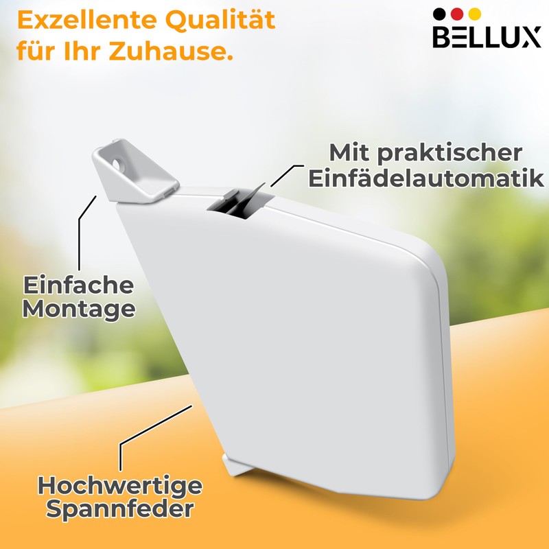 Bellux Surface-Mounted Belt Winder - Mini Belt Winder with Automatic