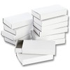 Folia 2407 Matchboxes, Blank, Large, White (24 Boxes)
