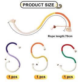 CWPFVQA 3-Piece Cat Toy, Interactive Cat Toy, Chew Toy, Pet Supplies, Cat Chew Toy, Indoor Cat Toy