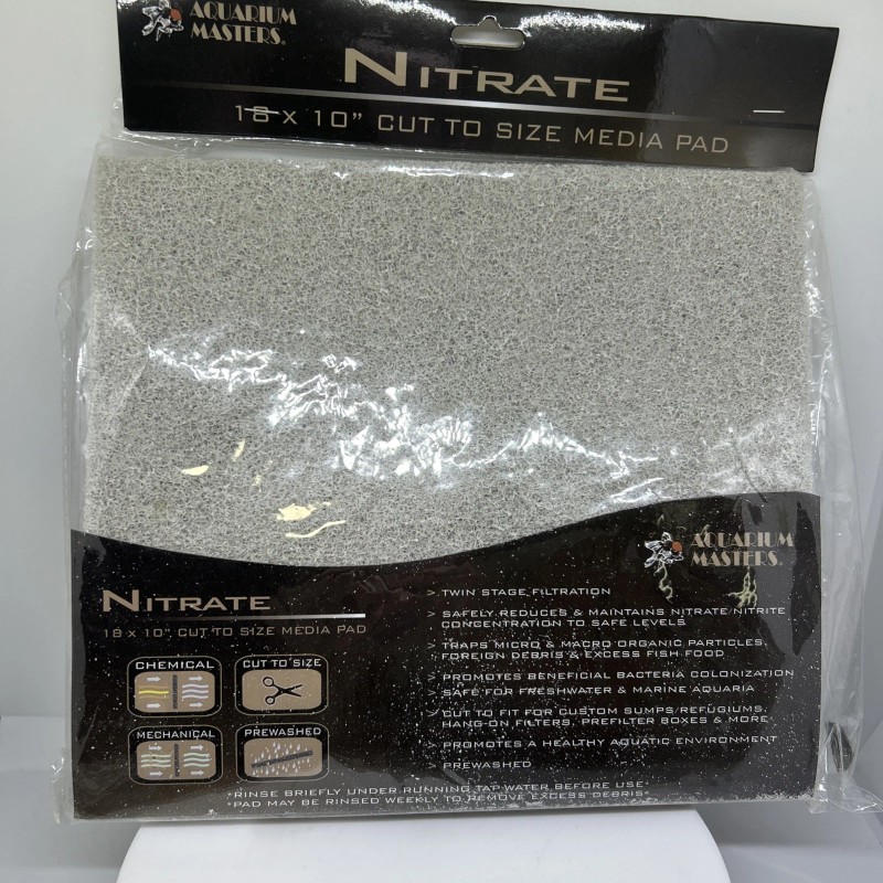 Aquarium Masters Nitrate 18 X 10 Cut To Size Media