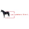 2Pcs PU Neoprene Leg Horse Boots Horse Leg Brace Guards