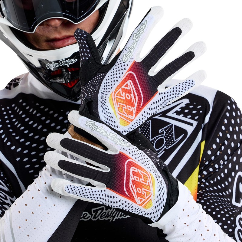 RS Taichi TDT086 Air Gloves OPTIC WHITE/BLACK L