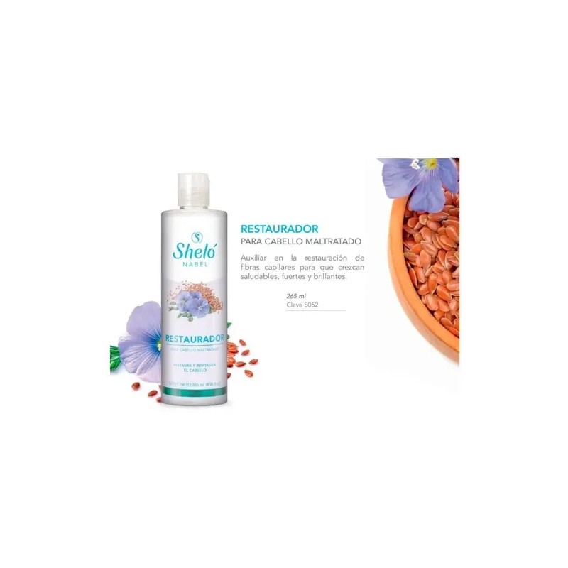 Restaurador Capilar Con Linaza Y Hierbas Relajantes 265ml