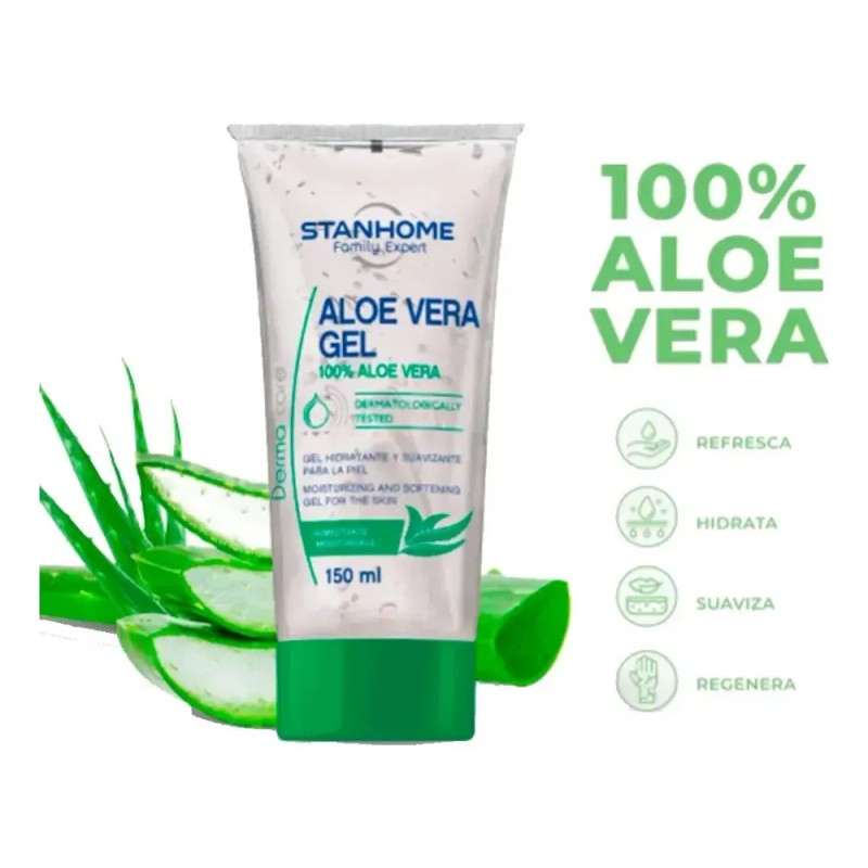 Gel Aloe Vera Hidratante Repara La Piel Suaviza 150ml Aloe