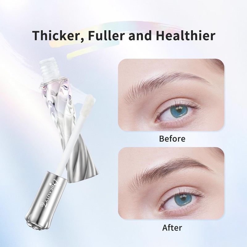 Beauty7 Eyebrow Serum Eyebrow Growth Serum for Long Eyebrows Eyebrow