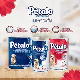 Ptalo Jumbo Multicorte Servitoalla, 1 Rollo De 230 Hojas Dobles                                                                                       