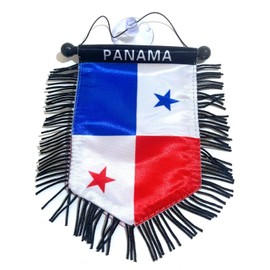 Panama flag for car home wall door window auto decoation small mini banner hanging flag Panamanian accessory