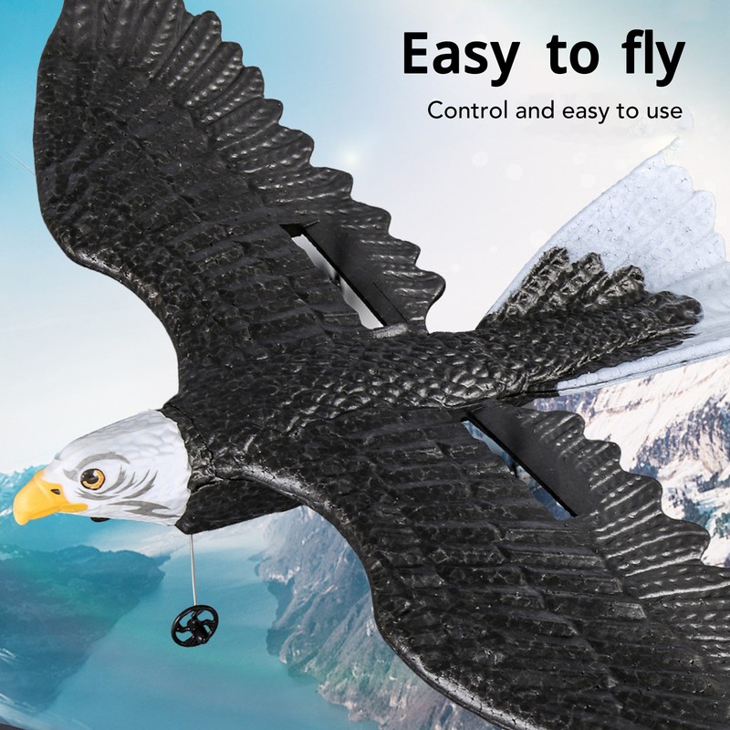 Bird Plane Toy 2 Channels Broken Resistant Remote Control Bird