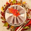 Thanksgiving Napkin Rings Set of 6 Fall Napkin Rings Fall