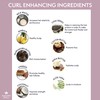 Nature Spell Curl Enhancing Shampoo and Conditioner Set For Women,