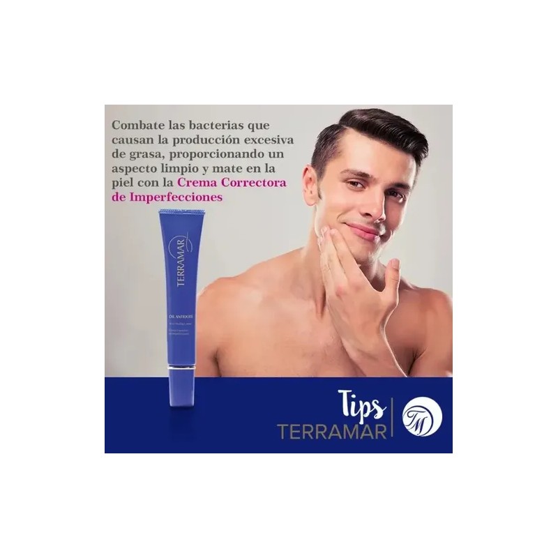 Crema Facial Correctora Focalizada Oil Antidote Terramar 20g
