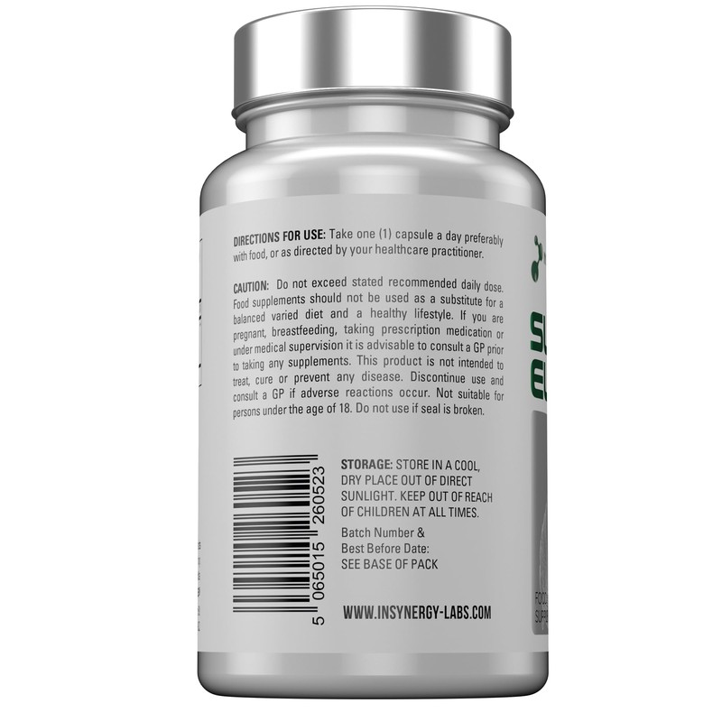 Slippery Elm 8,000MG Per Capsule + Organic (Highest UK Dosage)